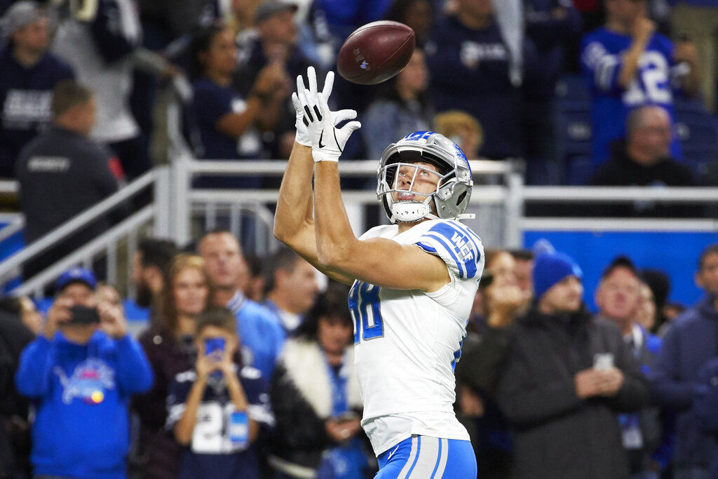 Lions tight end T.J. Hockenson